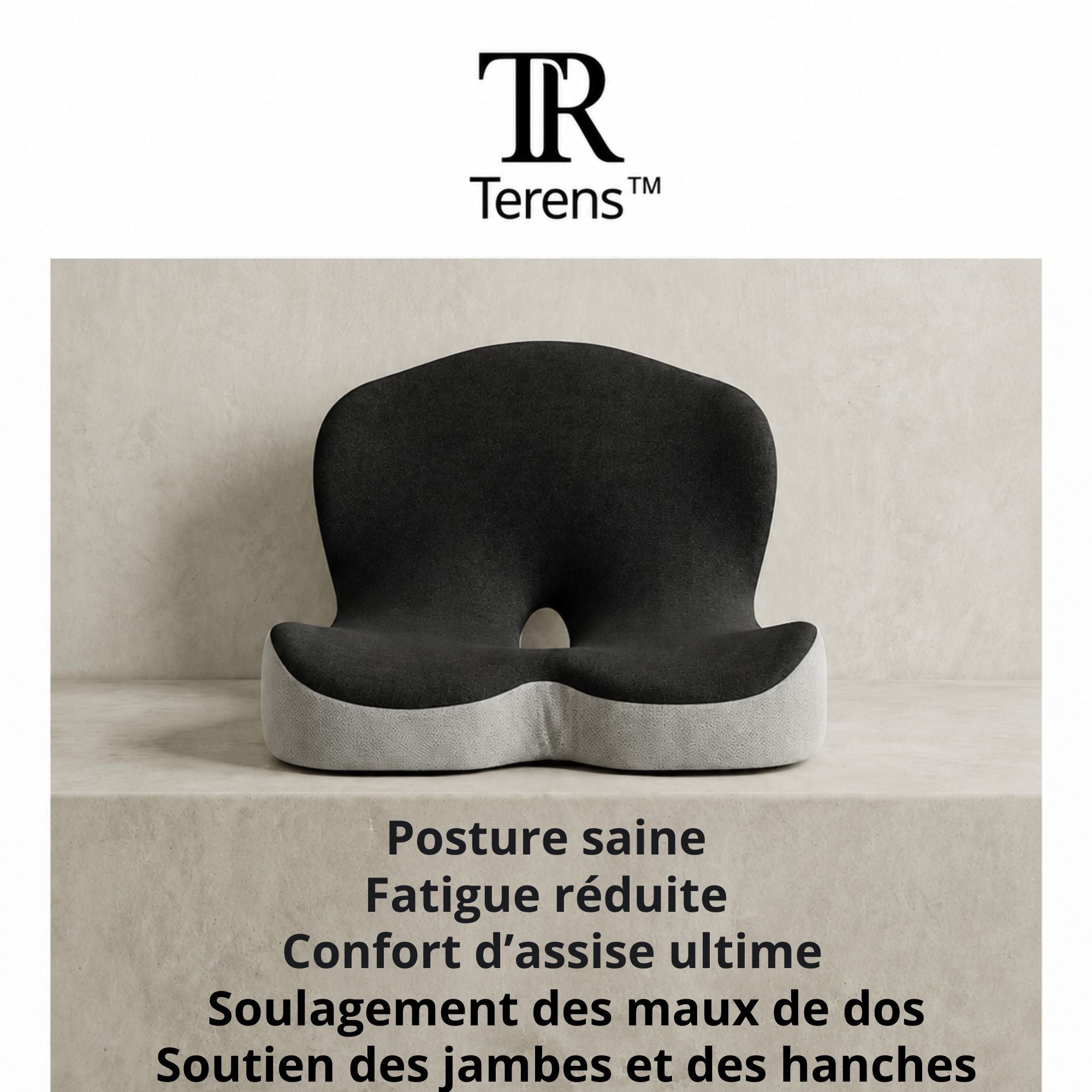 Terens™ - Coussin Ergonomique d'assise